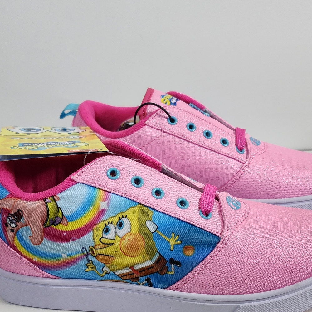 HEELYS Unisex Child Pro 20 Sponge Bob Wheeled Heel Shoe - 7‎ Youth *NEW in Box*